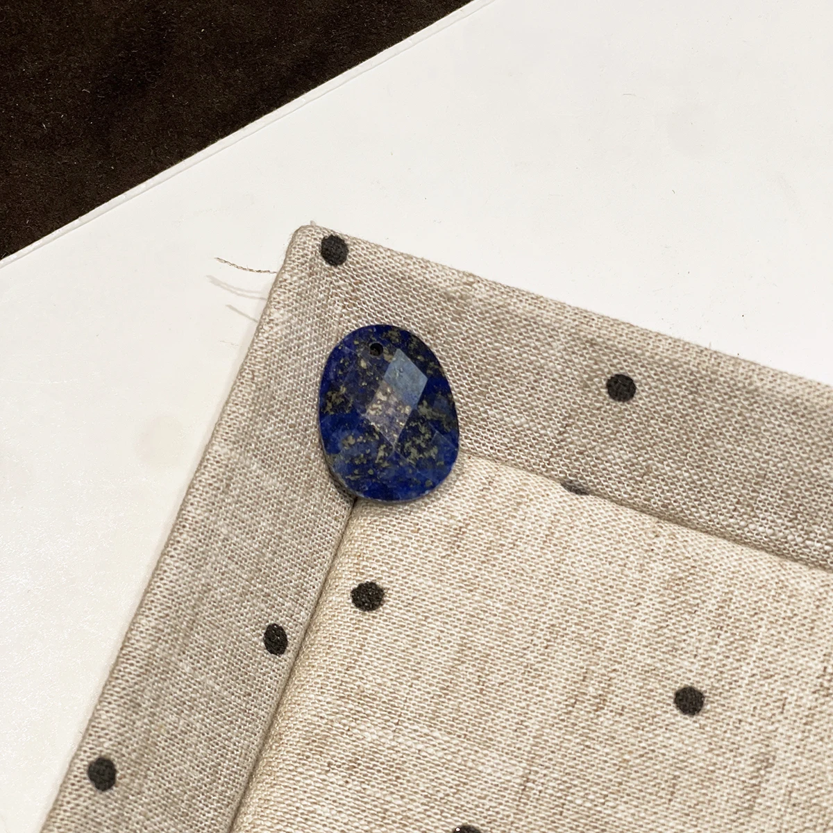 DIY Facettierter Anhänger aus Naturstein, Grüner Aventurin-Anhänger 16x21mm für Schmuckherstellung, DIY-Halsketten, Ketten, Ohrringe, Zubehör – Detail 6