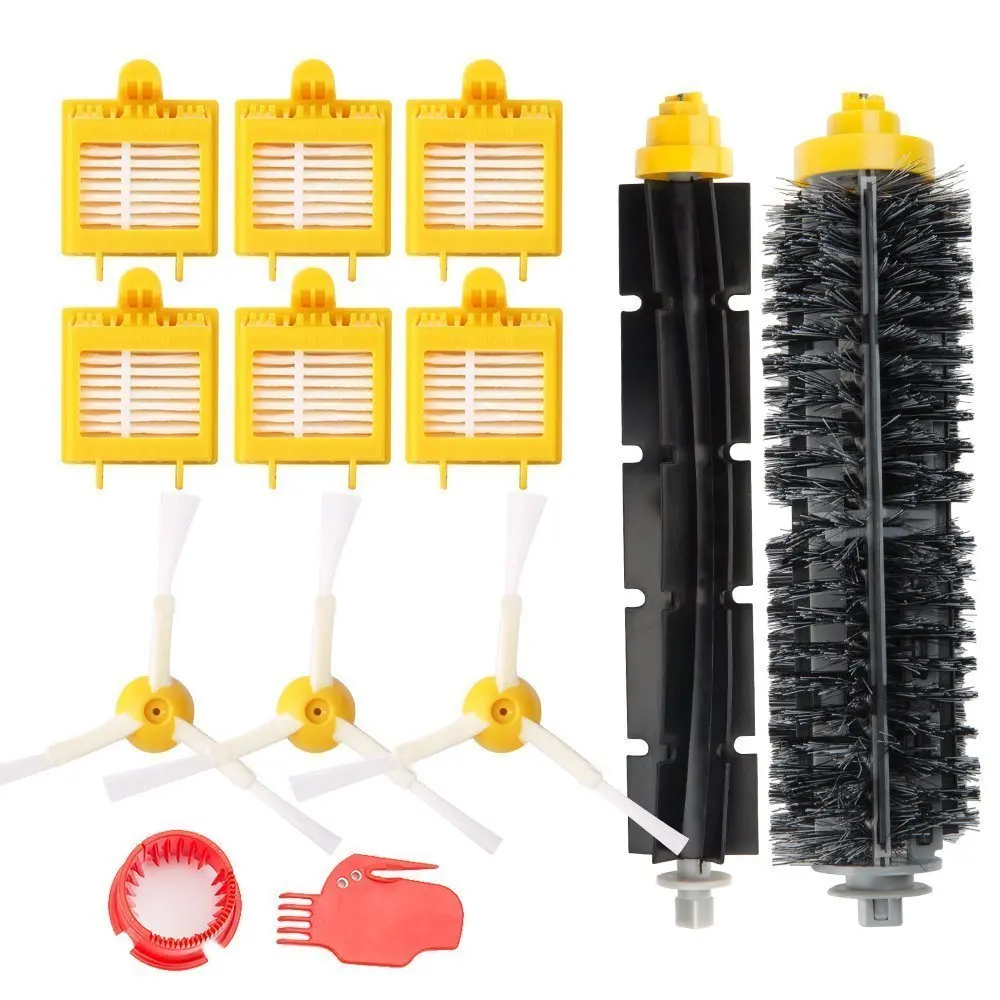 Bộ Phận Thay Thế Cho IRobot Roomba 700 Series 720 750 760 5 770 772e 774 5 776P 780 782e 785 786P Con Lăn Bộ Lọc Bàn Chải Bên Hông