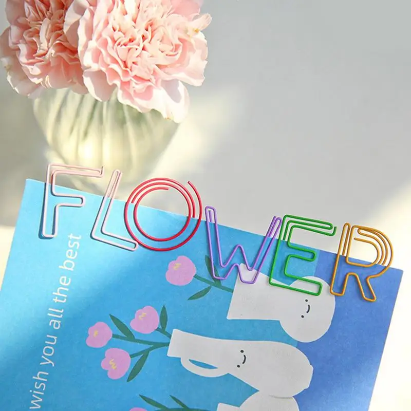 Graffette In metallo 26 pezzi graffette multifunzione In più colori insegnanti lavoratori graffette per rilegatura per pennarelli per calendari