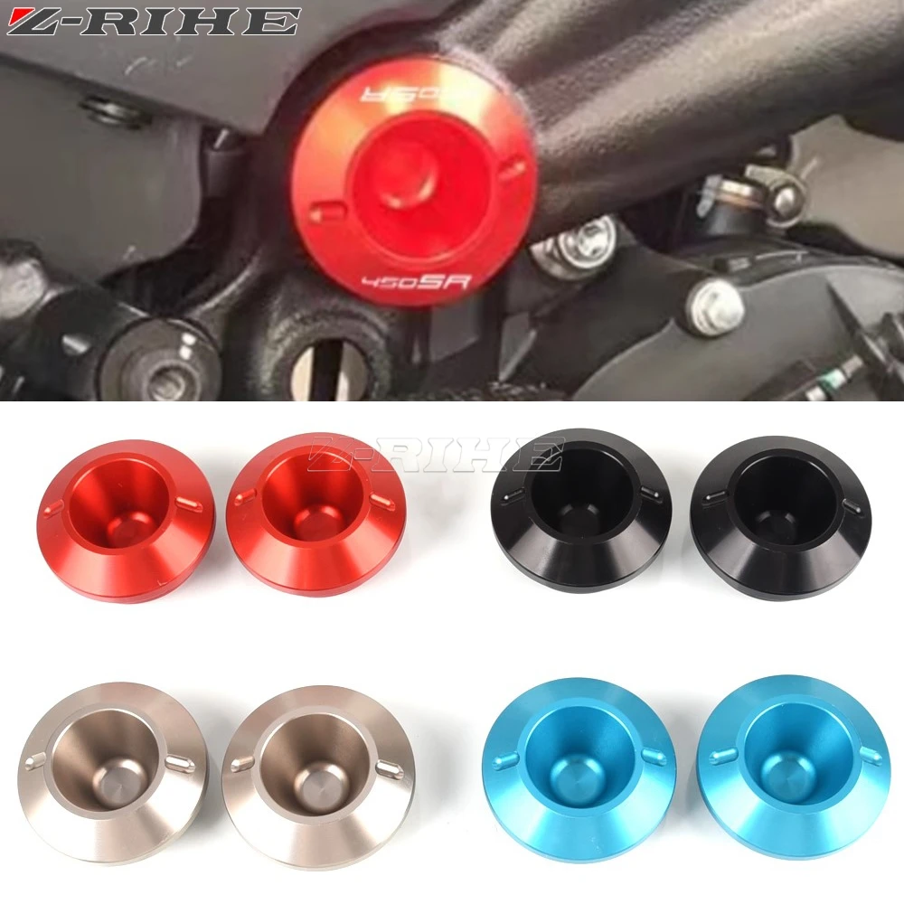 

New Motorcycle CNC Aluminium Frame Hole Cover FOR CFMOTO 450SR 450SS 450 SR 450 SS 2022-2024 2023 Decoration Cover Accessories