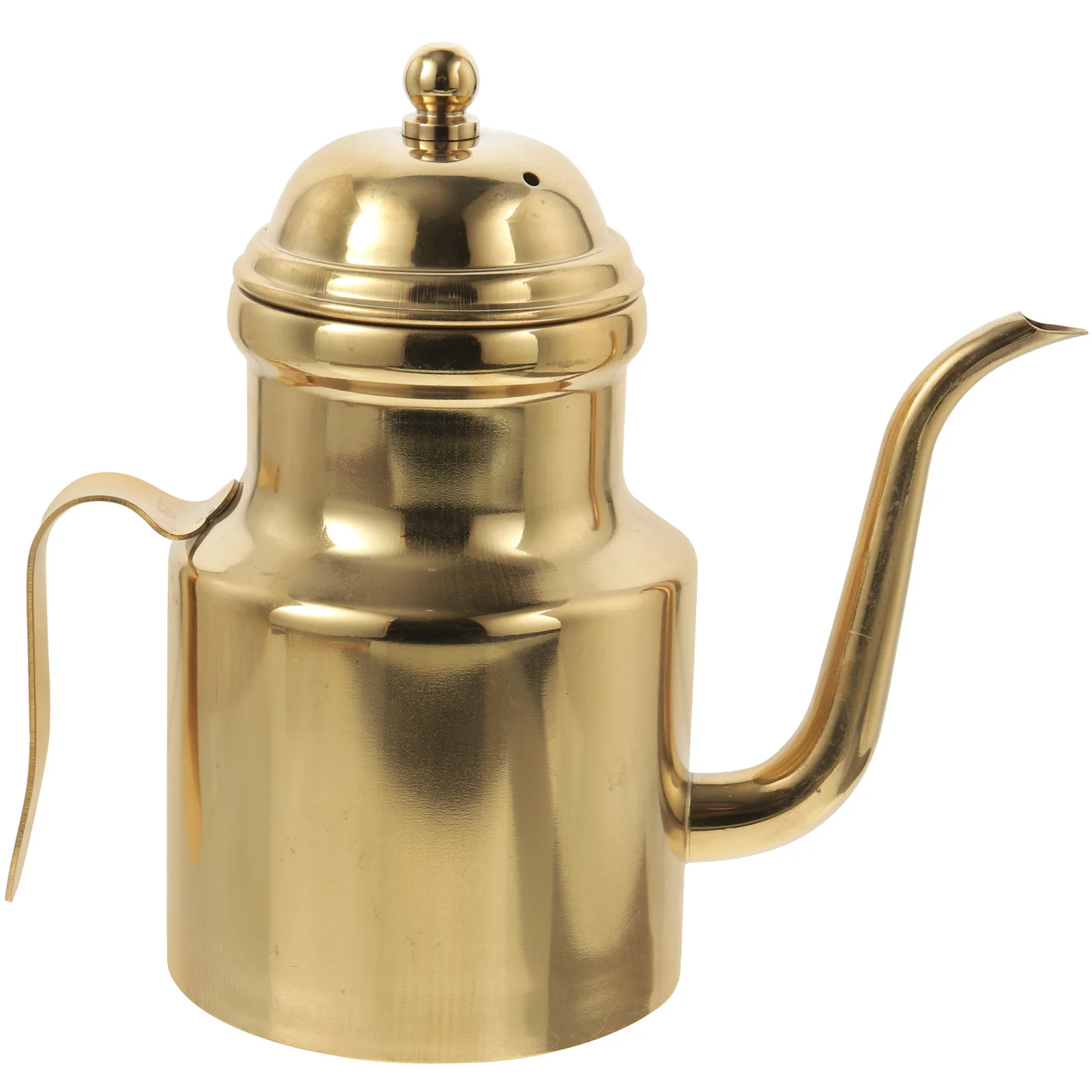 

Stainless Steel Oil Pot with Smooth Bottom Multi-Function Kitchen Accessory for Reusing Cooking Oil Household Vinegar Dispenser