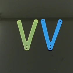 original/Genuine catcher tamiya mini 4wd parts CNC Rear Plate Connecting Plate for chassis MS MSL MA V damper plate