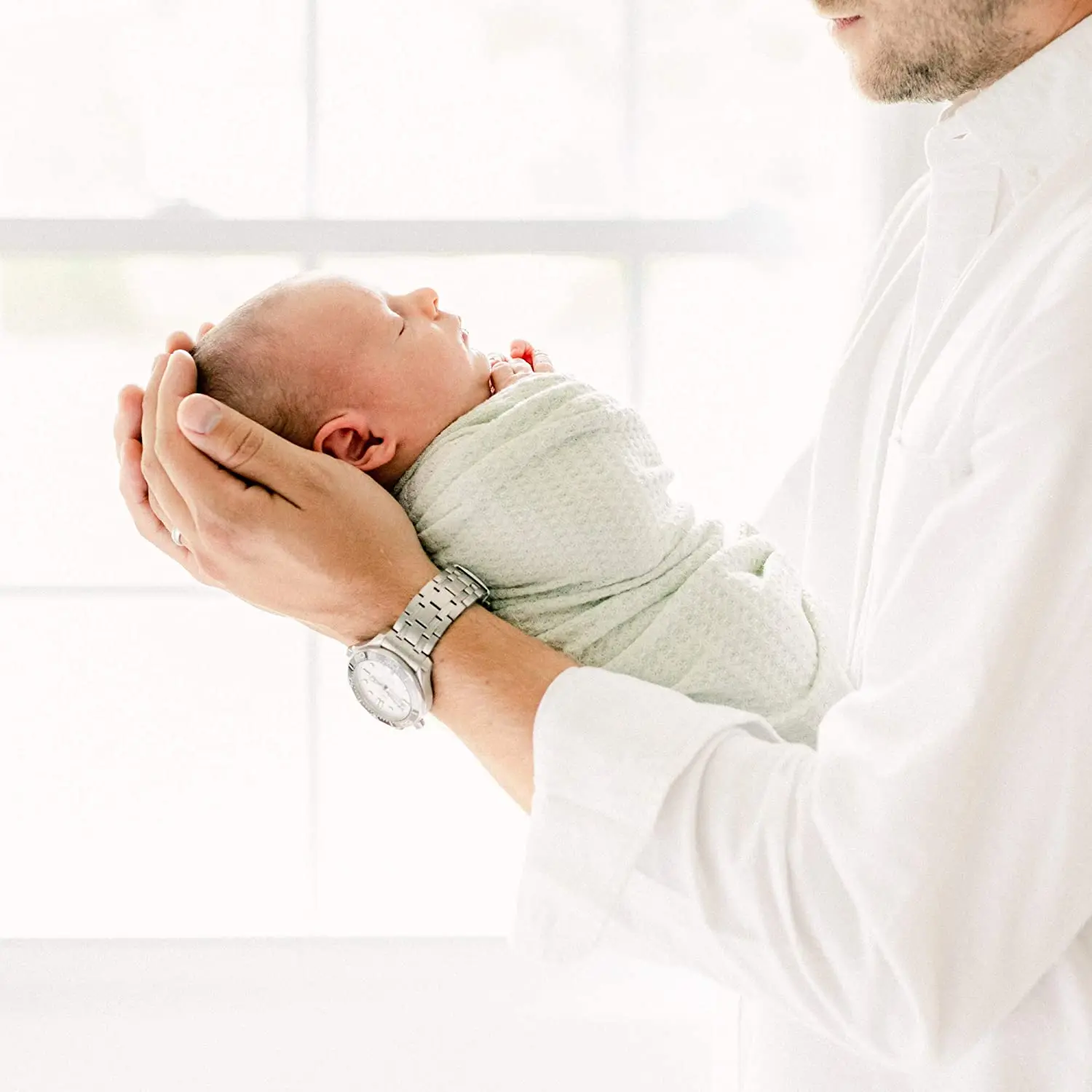 Envoltório do Swaddle do bebê recém-nascido, Adereços de fotografia para menino e menina, Cobertores Recém-nascidos