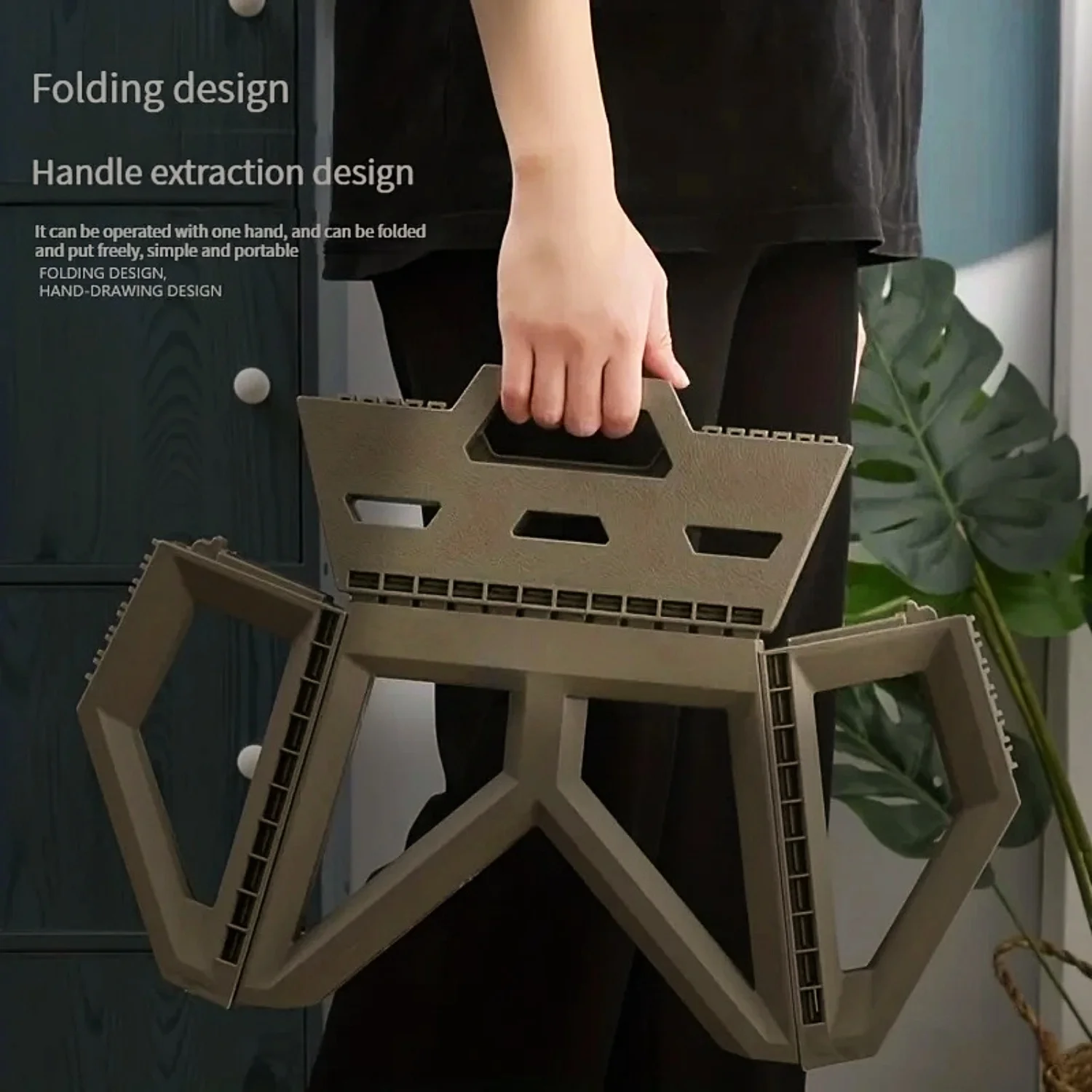 Outdoor Small Stool Portable Folding Stool High Load Bearing Durable Small Chair Fishing Stool Beach Stool Camping Stool