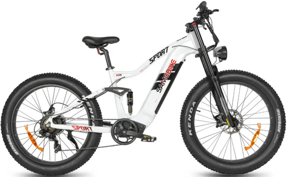 Electric Bike SAMEBIKE RS-A08 1000W motor 48V 17AH Battery 45km/h e bike 26 Inch Tire Mountain Shock absorption Electric Bicycle image 2