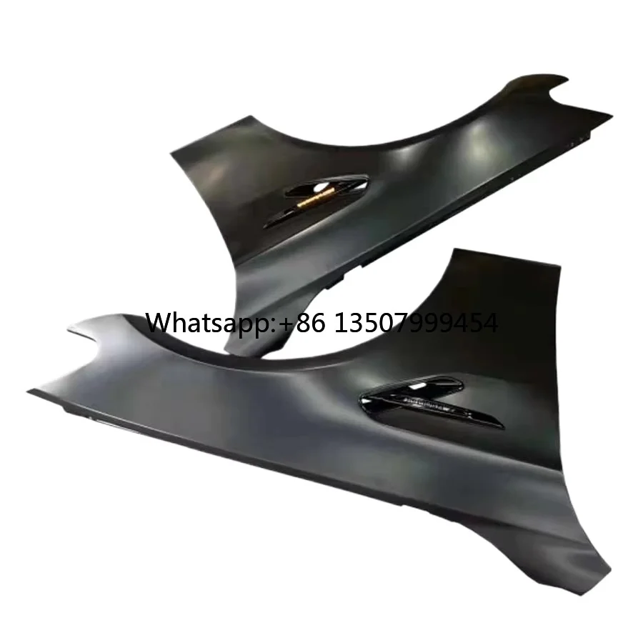 

2021 Year Hot Selling Aluminium Alloy Iron Material Body Parts Car Fenders For 5 Series F10 F18 G30 G38 LED M5 Side Ducts
