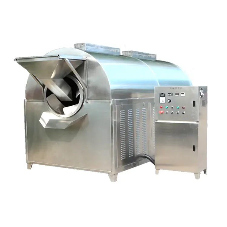 

Heated Roasted Peanuts Cashew Cereal Roaster Insulated Roaster