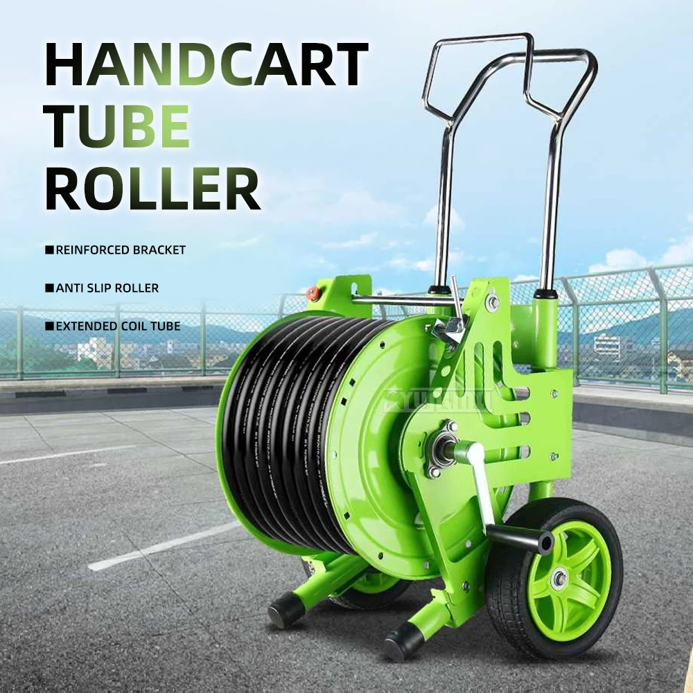 Professional Split-Type High-Pressure Pipe Drain Cleaner with Push-Pull Function and 40m Hose Reel