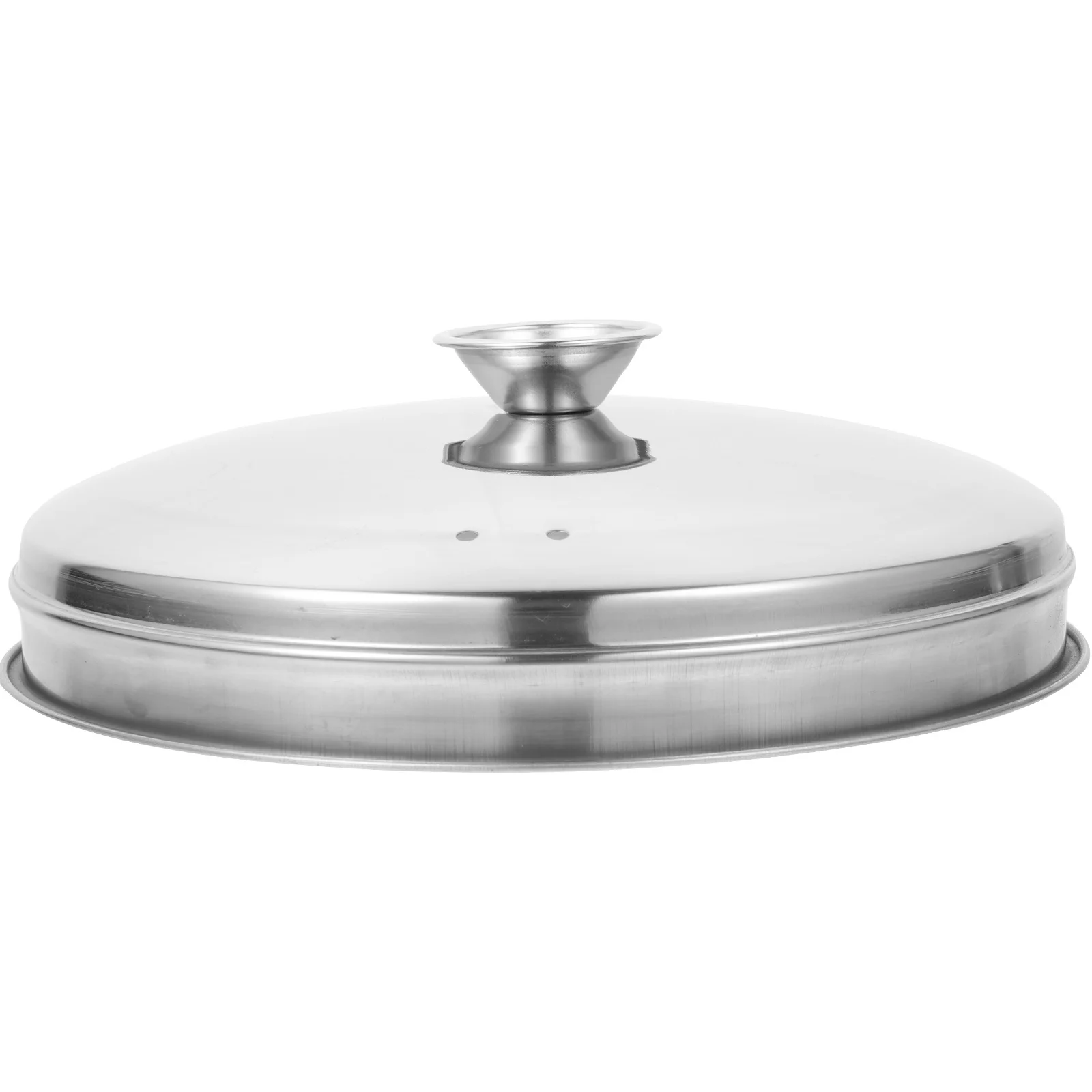 

Stainless Steel Steak 30Cm Food Dome For Kitchen Use Basting Griddle Lid Melting Dome Steamer Cover Household Food