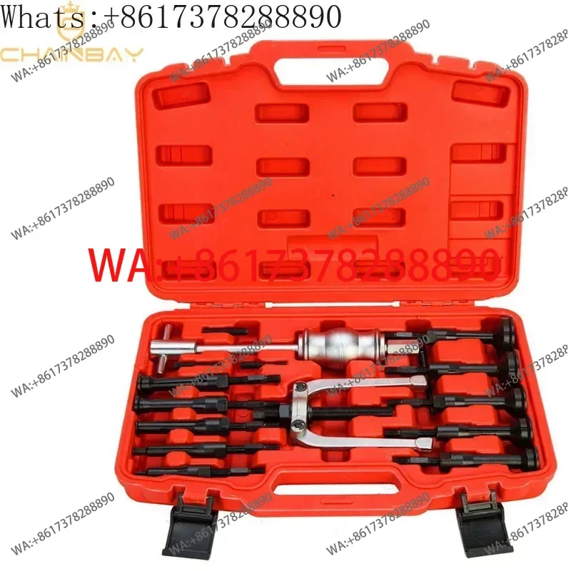 

Набор для снятия внутренних подшипников из 16 предметов: съемник подшипников, инструмент для демонтажа, молоток для снятия внутренних подшипников, набор для снятия подшипников с внутренним отверстием.