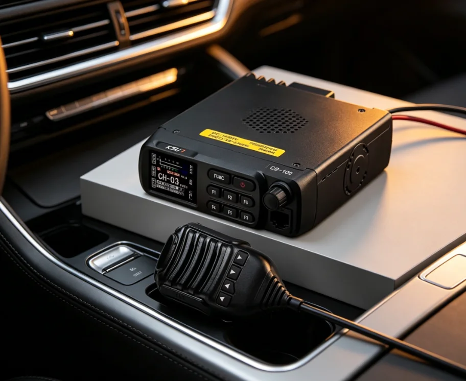 KSUN CB-100 walkie-talkie 12V 24v shortwave transceiver 27MHz car car CB car radio