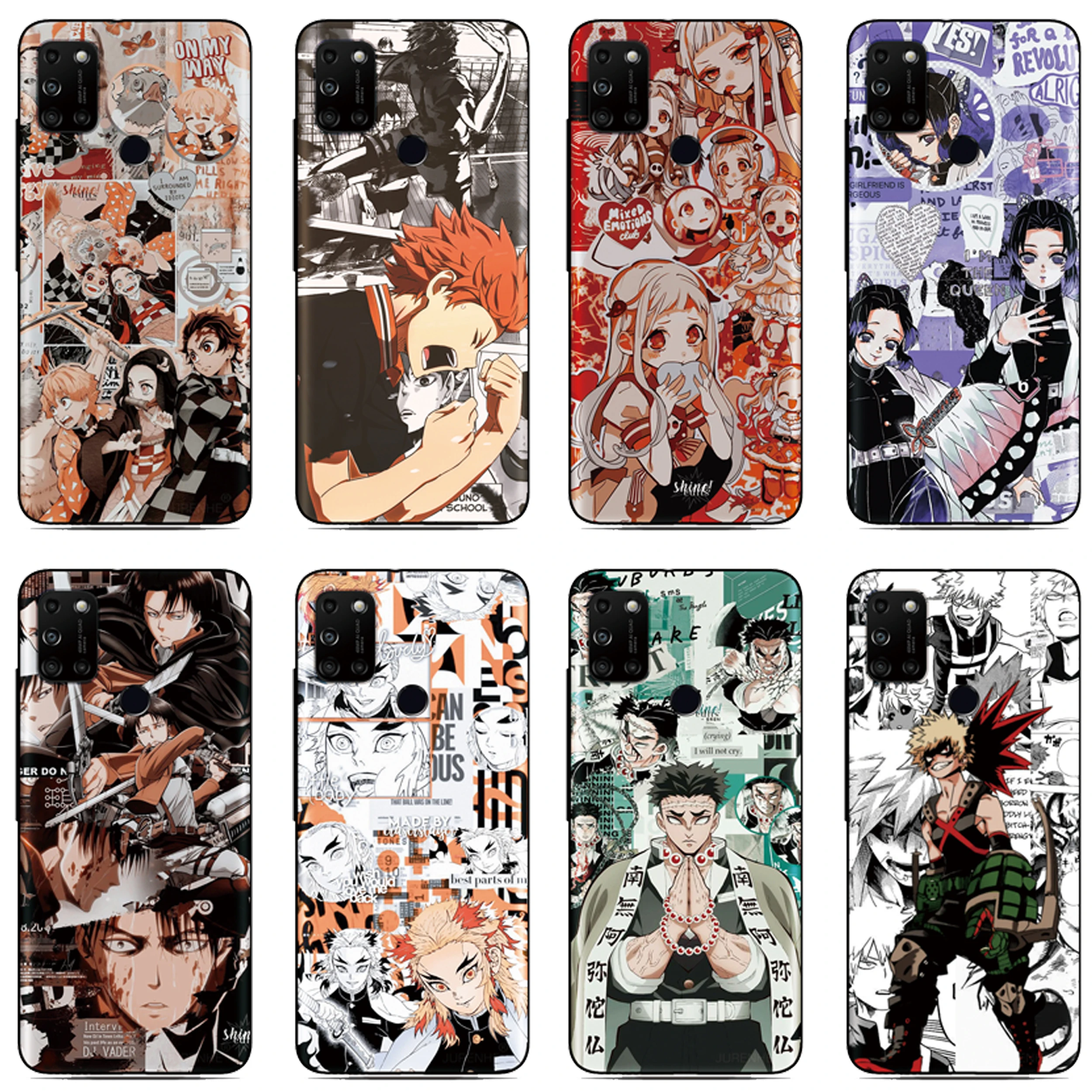 

Cartoon Anime Cover For Samsung Galaxy A41 A14 A12 A73 A22 A23 A33 A04e A04s A04 M54 M33 A10 A10e A51 M31 M11 A11 Phone Case