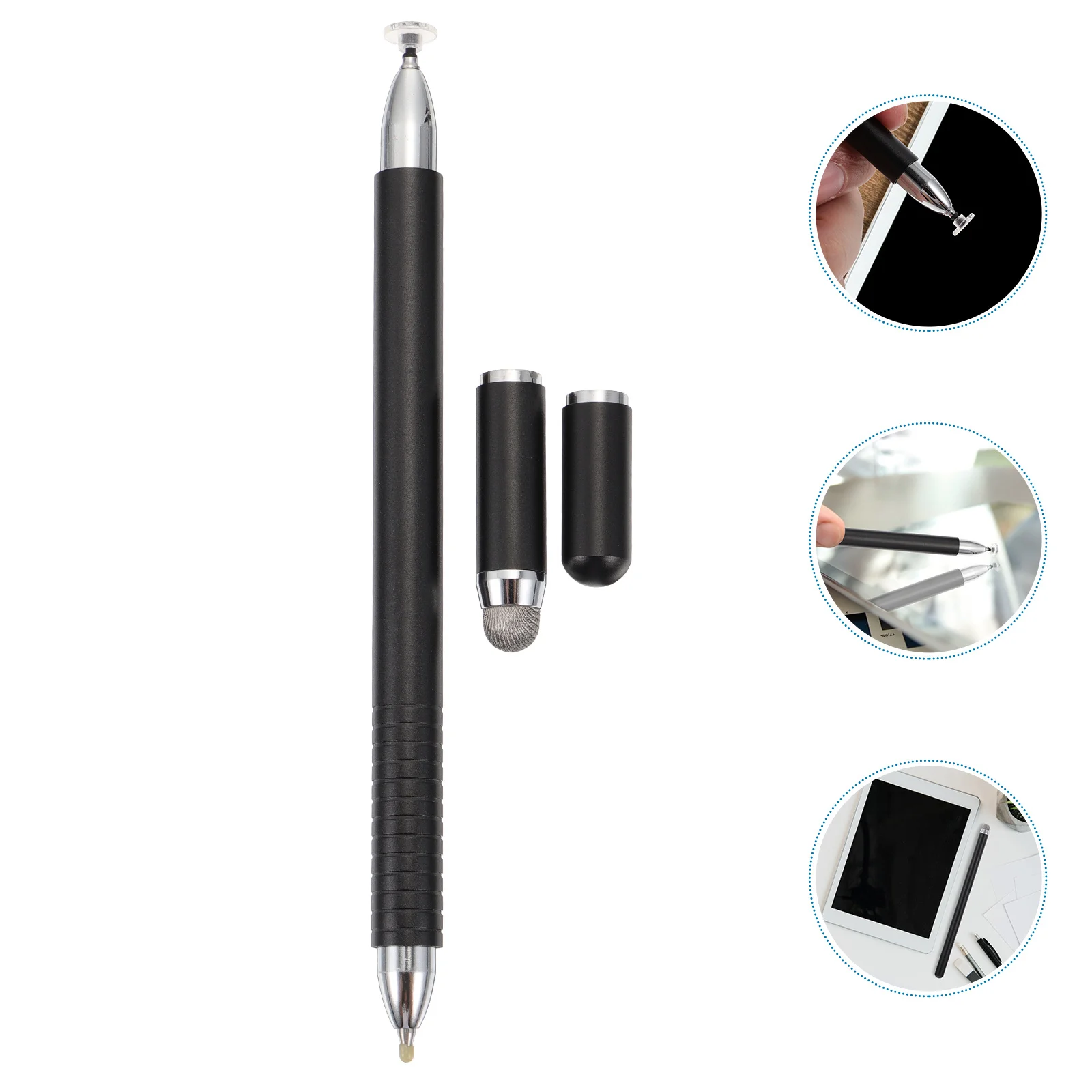 

Multipurpose Touch Pens Aluminium Alloy Stylus Pen Scratch Resistant Tip Universal Device Compatibility Portable