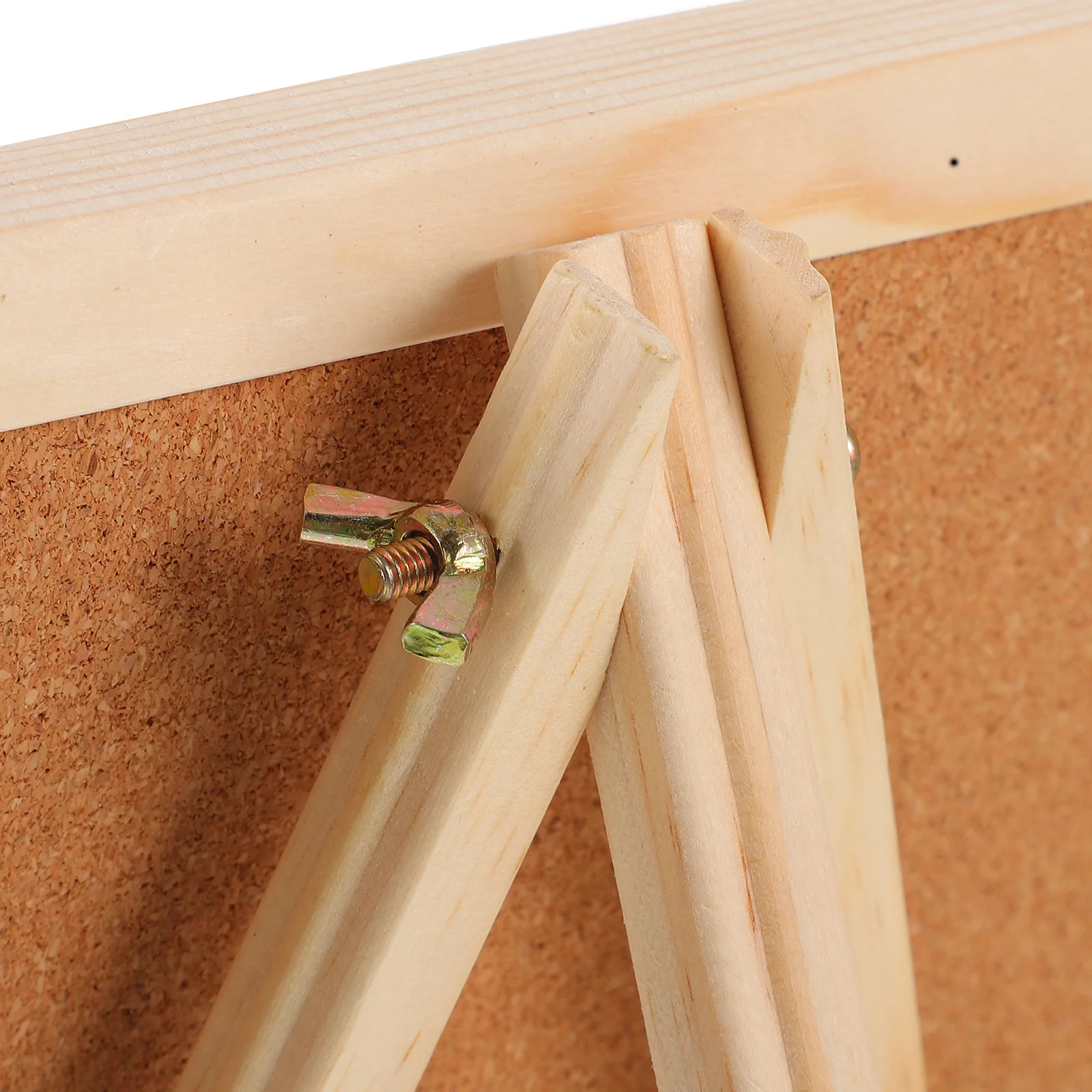 Wooden Frame Bulletin For Home Office Classroom Cork Message Notice Board Notice Display Pin Board Memo Organizer