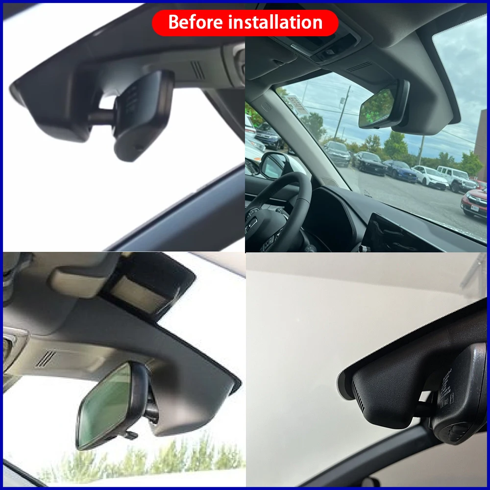 ZJCGO for Honda CR-V CRV CR V RS 2023 2024 2025 4K Car DVR Dash Cam Wifi Lens Front Rear Camera 24h Monitor Recording