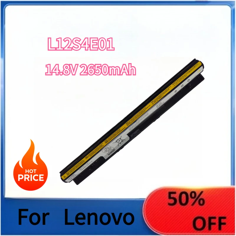 

12S4E01 Laptop Battery For Lenovo L12M4E01 L12L4E01 L12S4A02 IdeaPad G400S G405S G500S G510S S410P Z710 Z40-70 Z50-70 G40-70