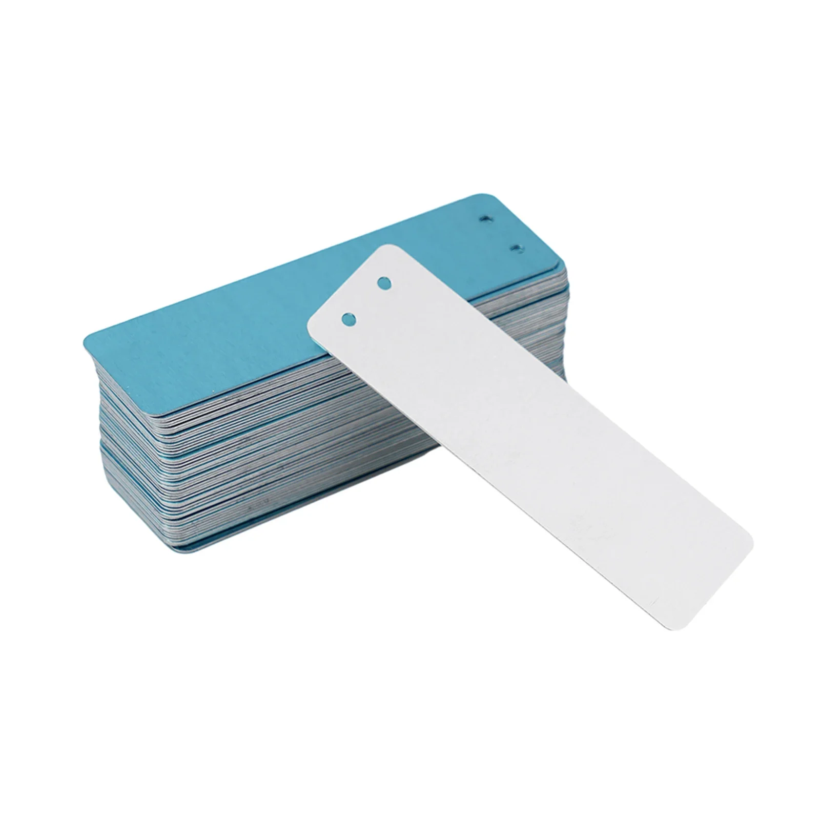 50pcs Aluminum Plant Labels Double Sided Metal Labels Tree ID Tag Water-proof Iron Wire Garden Supplies Plant Markers Labels