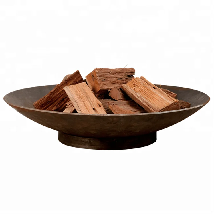 Fashion Style Corten Steel Fire Bowl Fire Pit Expertly Cast for Stylish Outdoor Entertainment