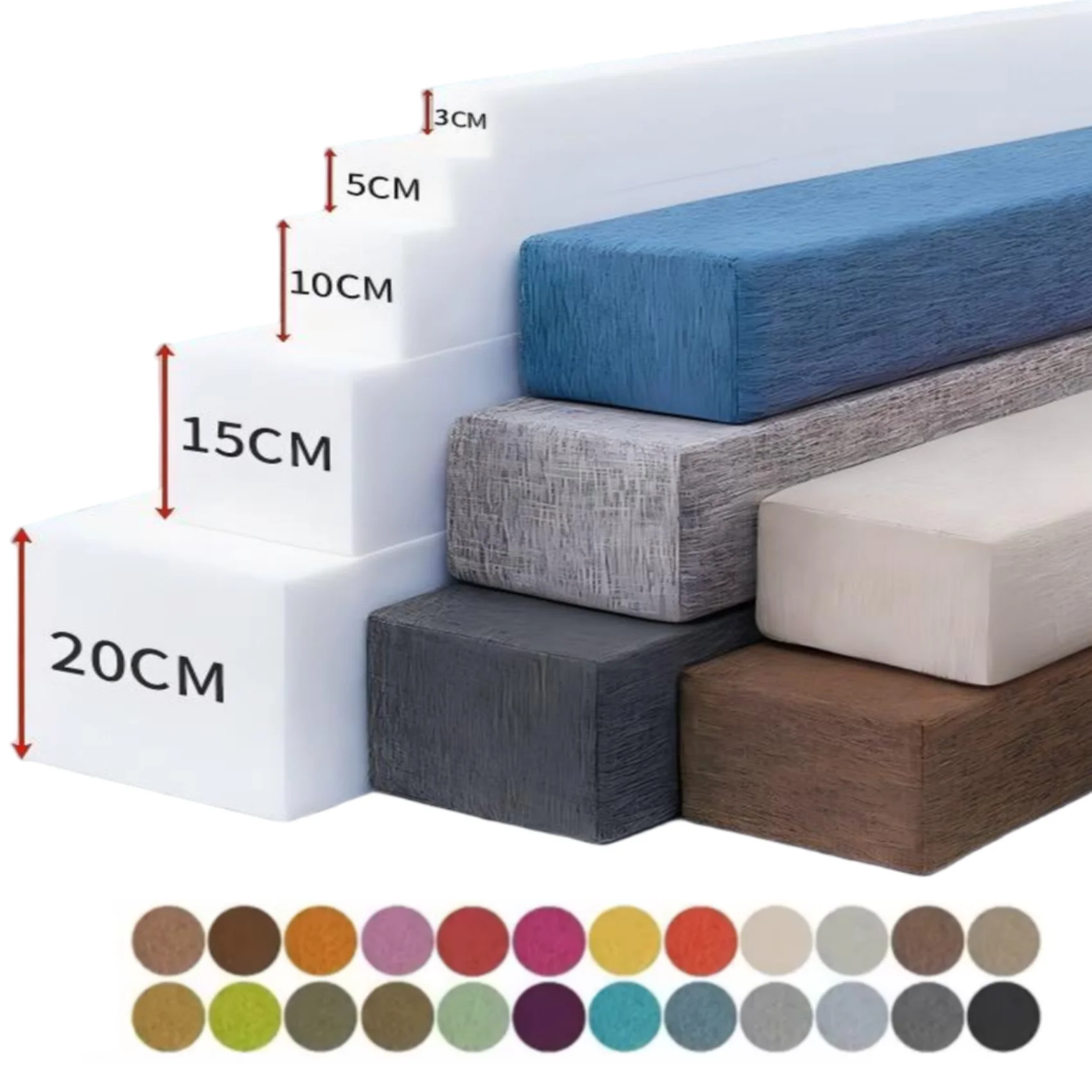 Matratzenbettfüller, Bettverlängerung, Kopfteilkissen, geschlossener Spalt zwischen Matratze, Kopfteil und Wandbettkissen, Sofakissen