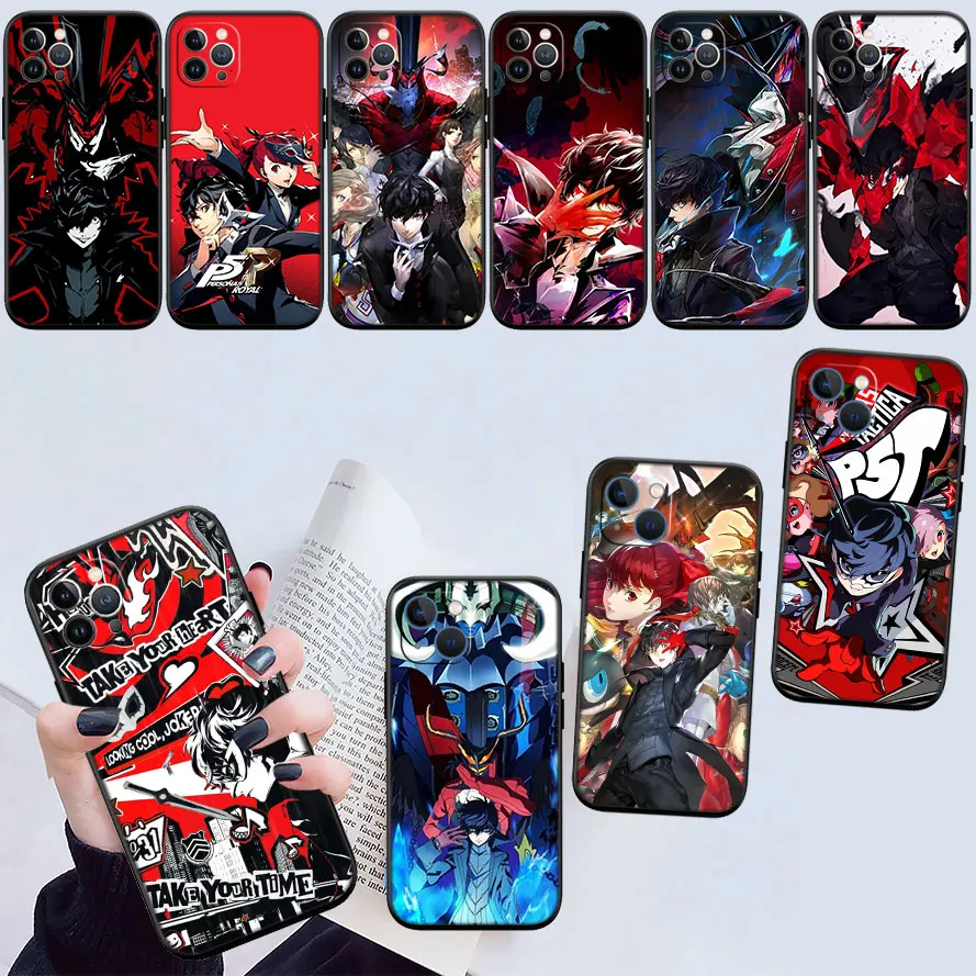 BD87 P-Personas-Wallpaper 5 New High-End Phone Case for Redmi Note 13R 8 9 8T 9T 9S Pro Max 7A 8A 9A 9C A4 14R Prime NFC