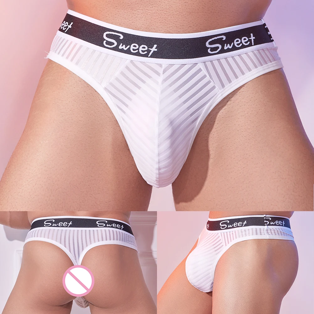 

Всесезонное мужское нижнее белье, прозрачные трусы, мужское сетчатое нижнее белье, 95, полиамидный материал, всесезонная одежда