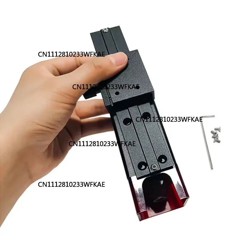 Laser Head Focusing Metal Fixed Mounting Bracket, Engraving Machine Laser Head Z Axis Slide Way Lifting Adjustable Screw Module.