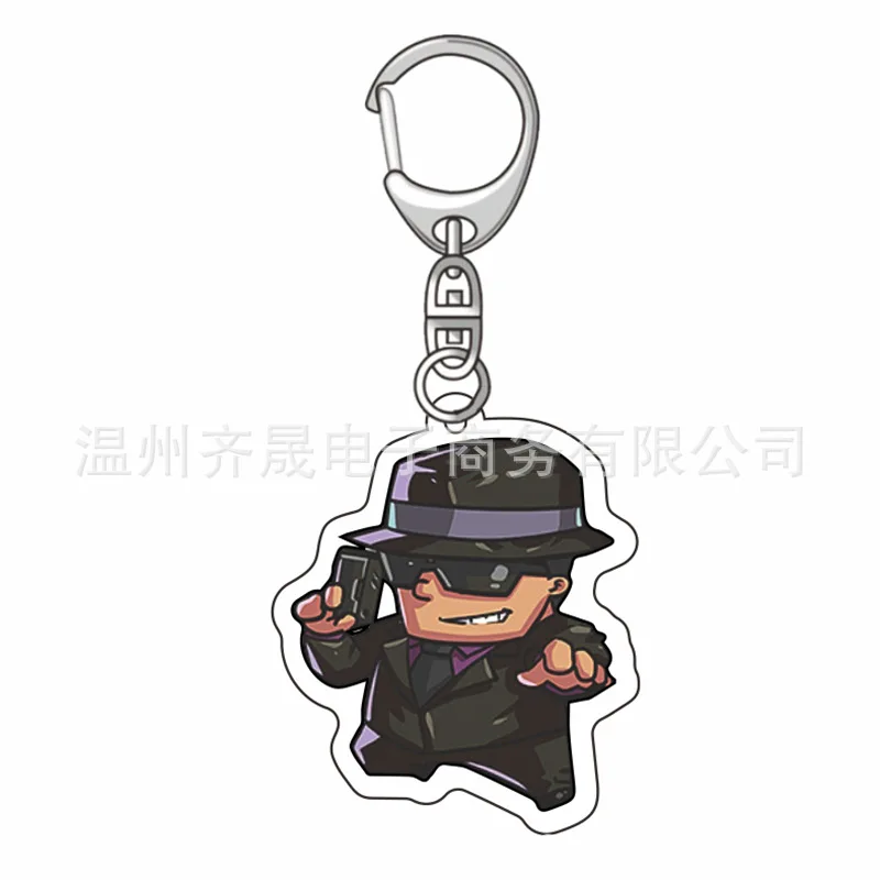 Anime Fan Wild Police Stor Acrylic keychain anime standing brand Kuihara Ai Conan Maoran Kudo Shinichi Car pendant gifts