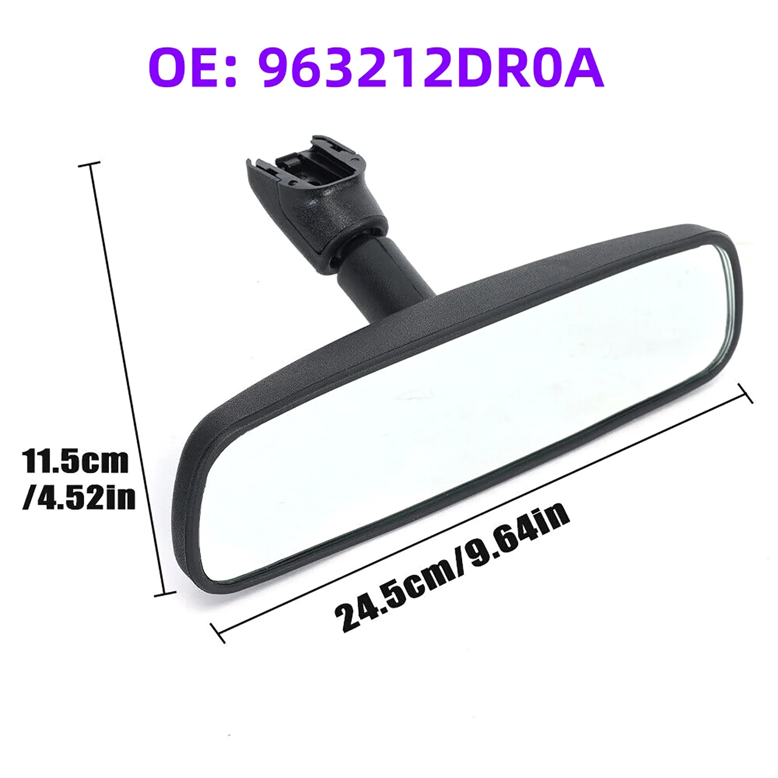 1Pc Vehicle Anti-glare Interior Rear View Mirror Replace For Toyota For Ford For Hyundai For Jeep Car Interior Decor Accessories