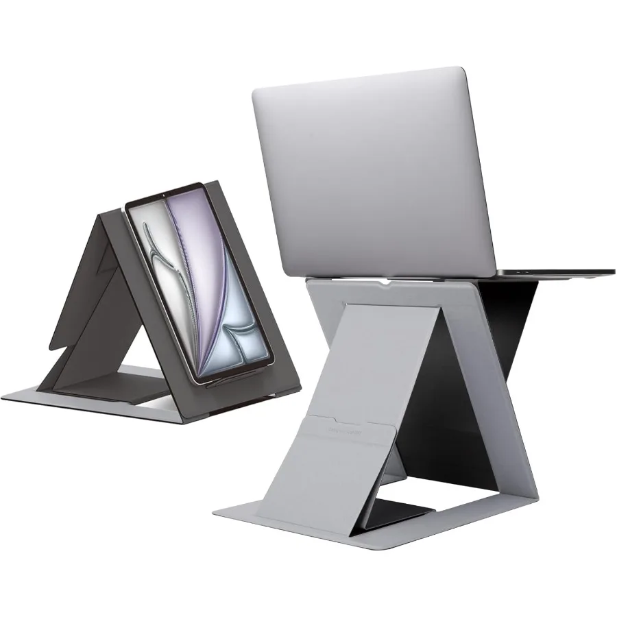

MOFT Folding Laptop Stand Lap Desk Portable and Mini Computer Stand Laptop Desk for Travel and Home Office Ergonomic Design wit