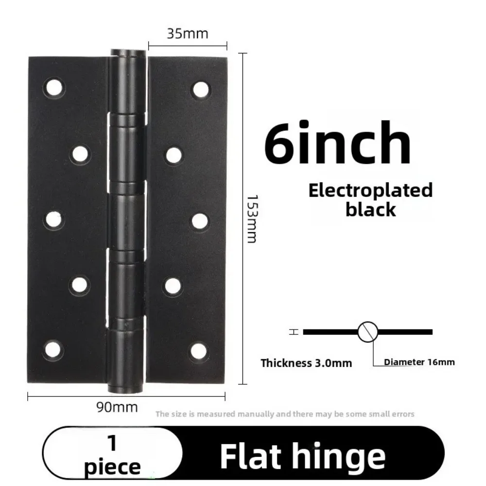 Heavy Duty Door Hinges Stainless Steel Ball Bearing Hinges 6 Inch Door Hinge for Interior Exterior Doors 6-12 Inches