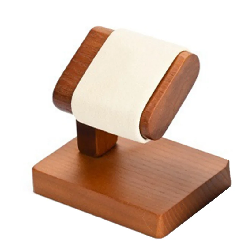 

Деревянная стойка для часов DHDL, Т-образная стойка для ювелирных изделий, подставка для дисплея, браслет из цельного дерева, стеллаж для хранения ювелирных изделий, деревянная Т-образная подставка для часов