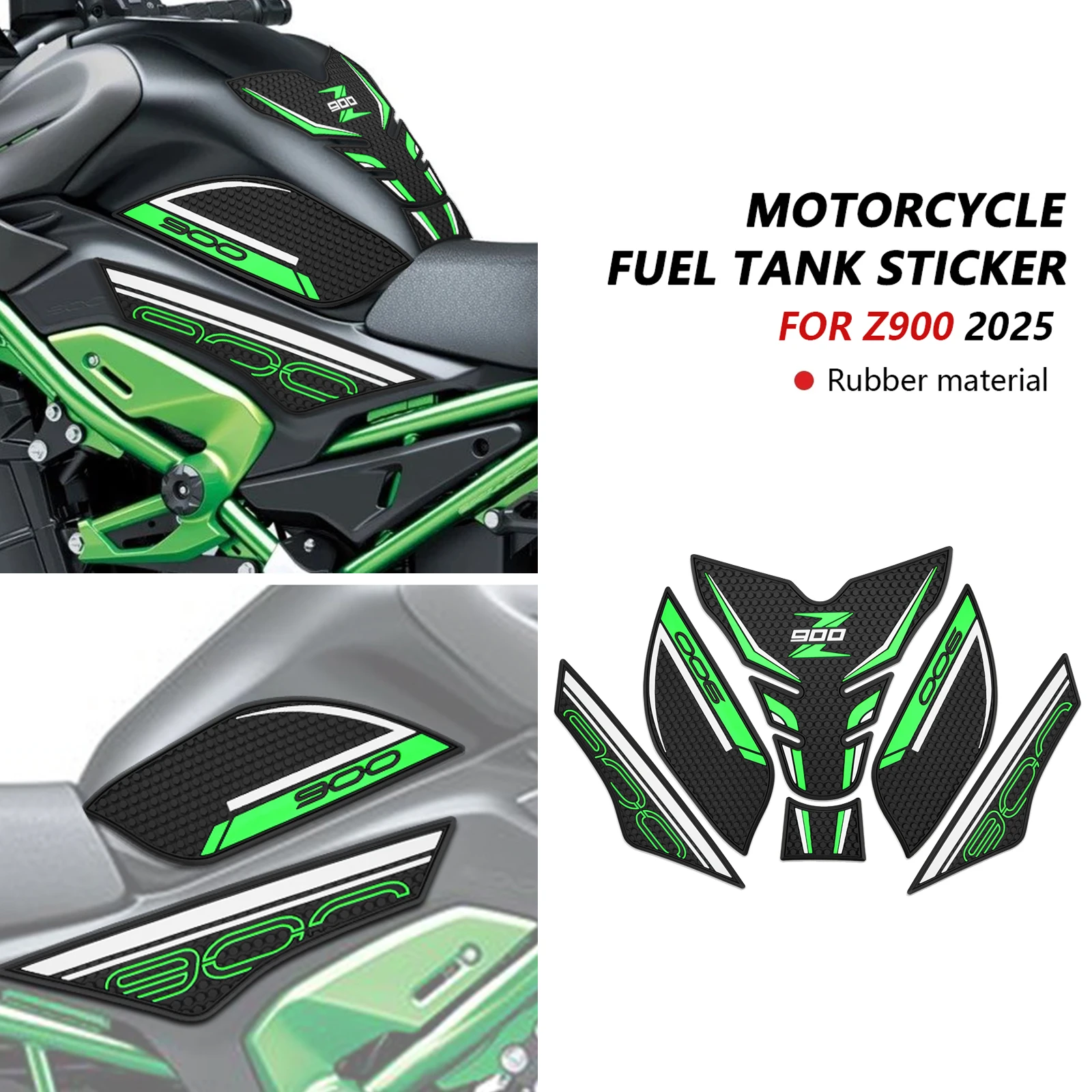 

For fuel tank sticker motorcycle fuel tank pad anti-slip fuel tank traction pad accessories Z900 SE 2025 Z 900 2025 z900se