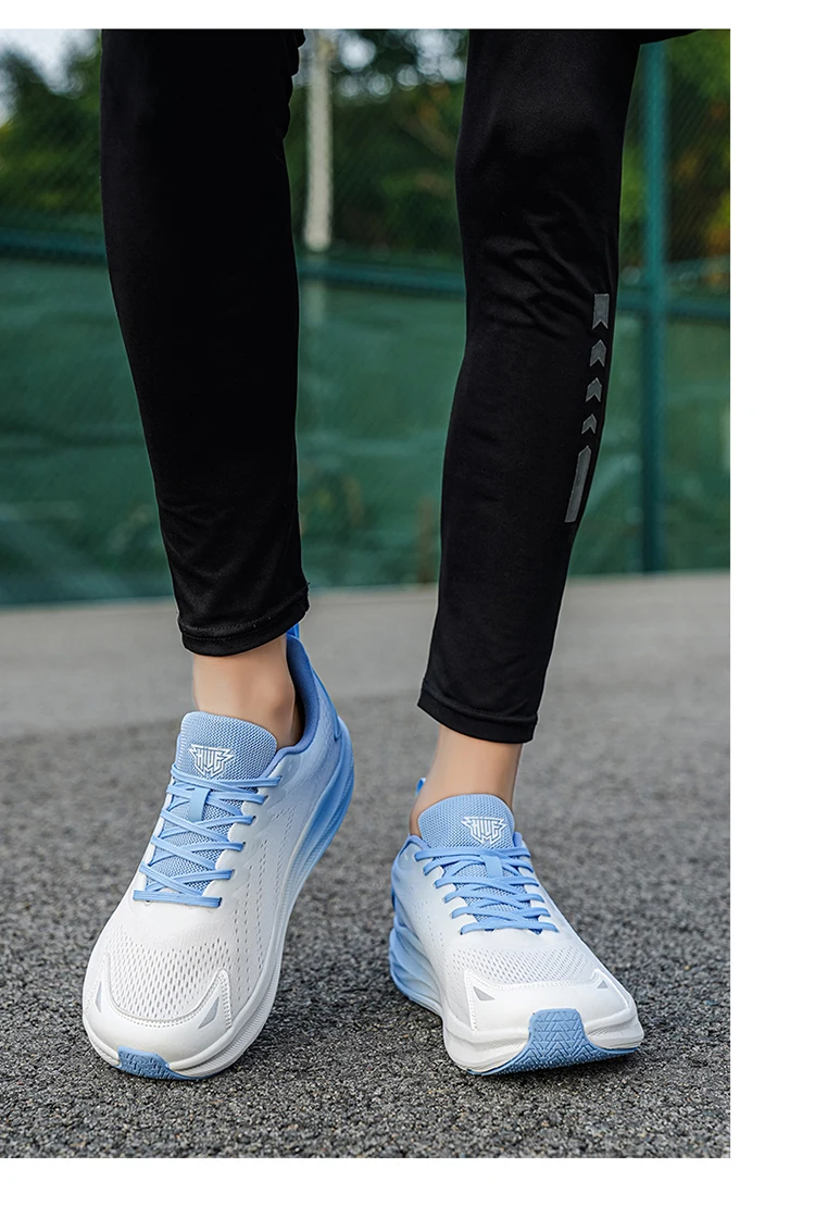 Wide Toe Running Shoes Autumn Winter Breathable Mesh Sneakers Lightweight Cushion Sport Shoes For Walking Jogging School Daily