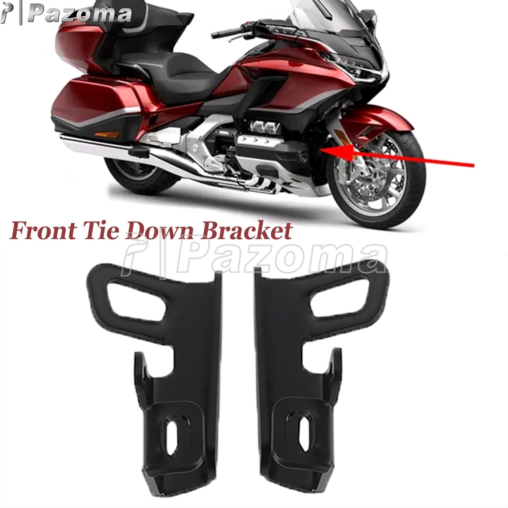 Front Trailer Hitch For Honda Gold Wing GL 1800 Goldwing GL1800 Motorcycle Front Tie Down Mount Bracket Strapdown Point 2018-24