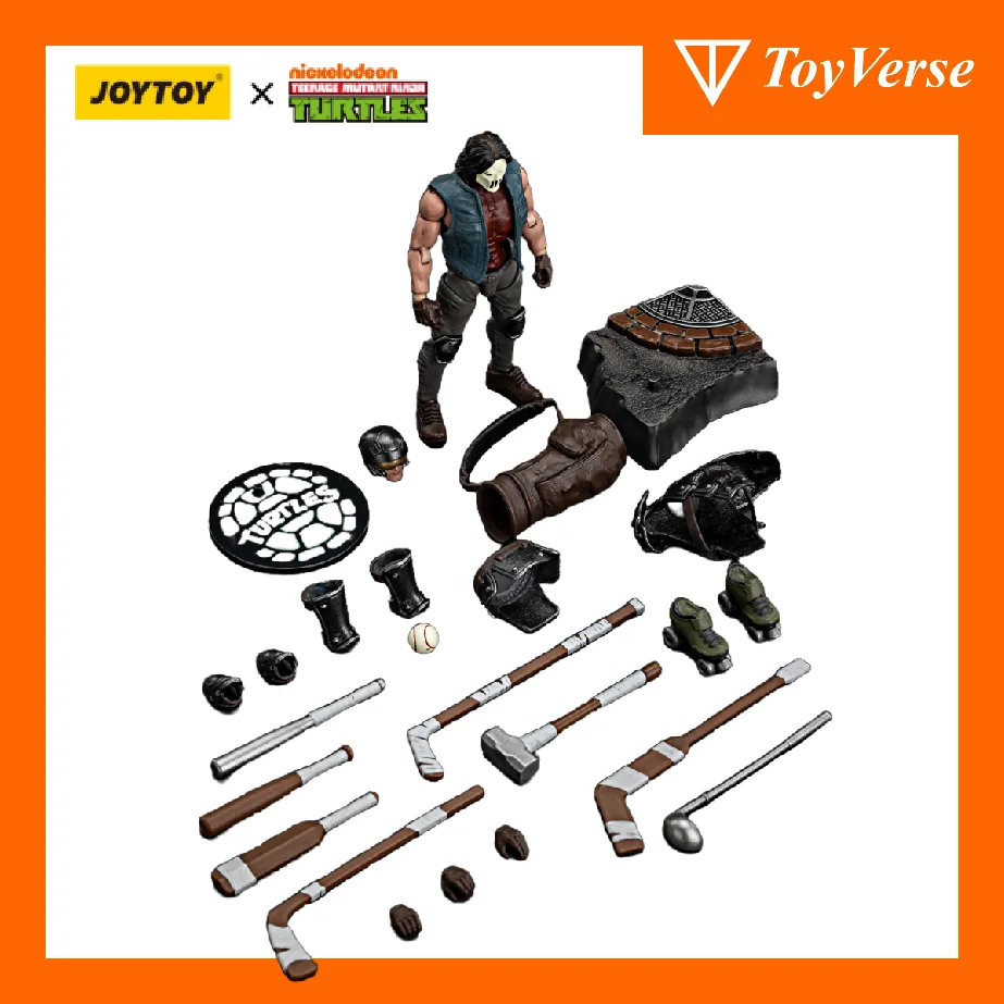 

TOYVERSE JOYTOY 1/18 Toy Figure Casey Jones TMNT Anime Model Toy