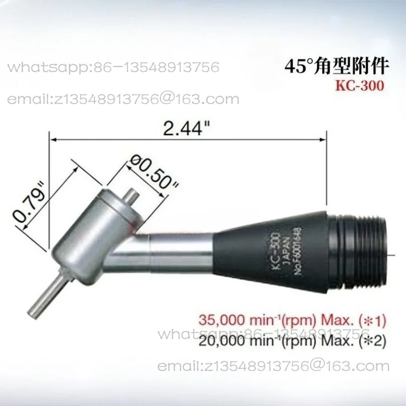 

Оригинальная шлифовальная головка IC-300 KC-300 90 ° 50 ° Угловые комплектующие в наличии