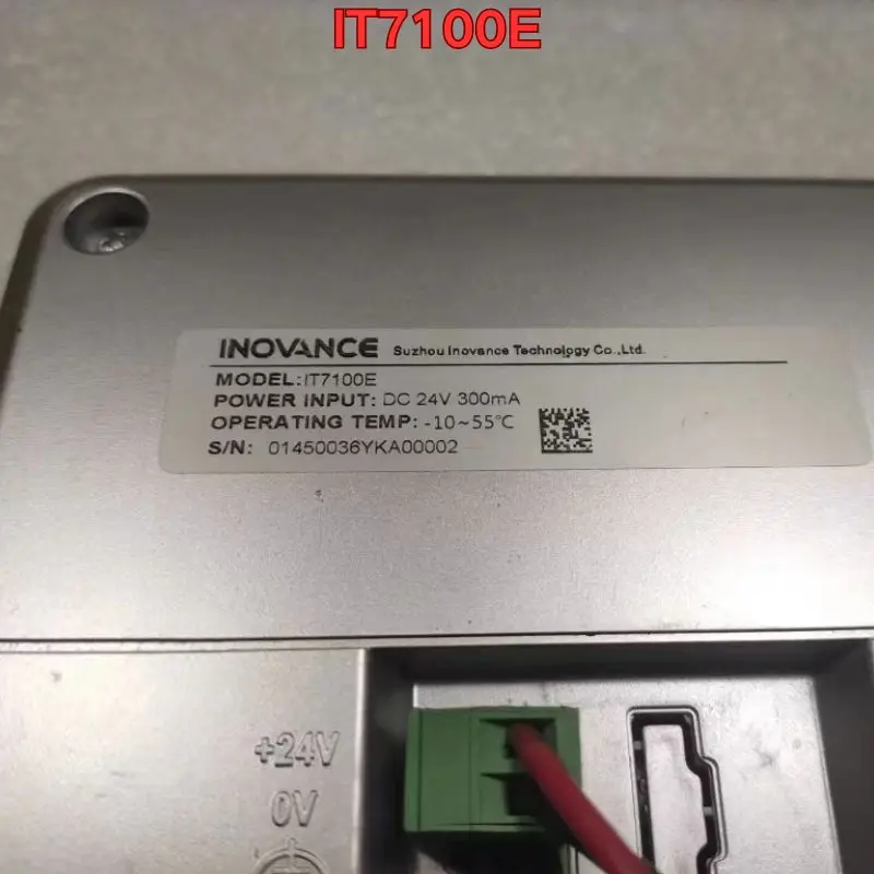 Second-hand Inovance touch screen IT7100E function test is normal Latest quotation as of June 2026 view 4