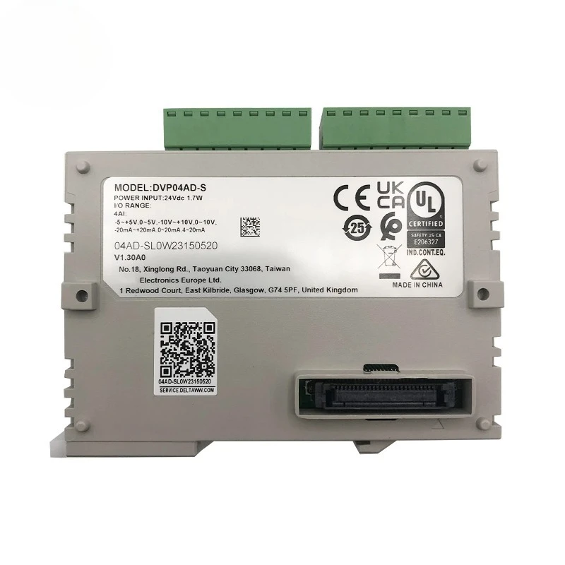 

Ready to Ship DVP04AD-S New Original PLC Module Stock in Warehouse