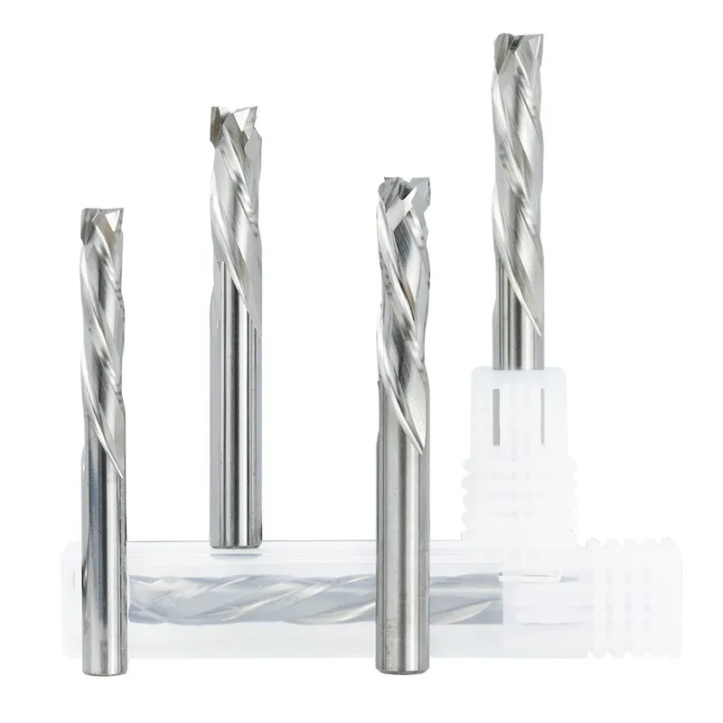 XCAN – fraise CNC à 3 cannelures pour la coupe du métal et de l\'aluminium, en carbure, 3.175-8mm