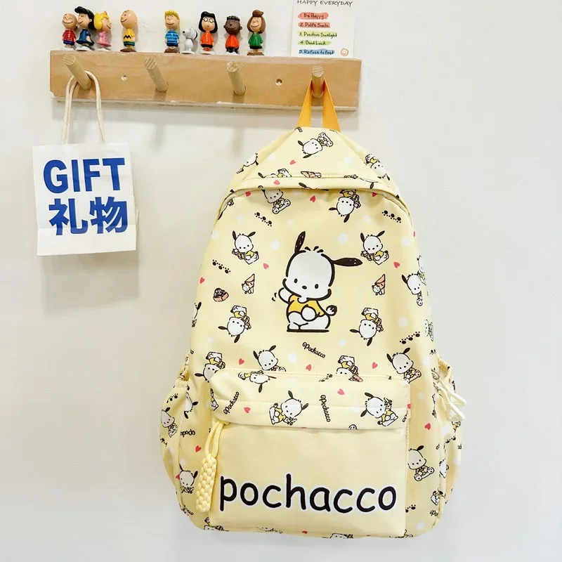 Sanrio Grande Capacidade Shoulder Pad Mochila, Student Schoolbag, impermeável, leve, casual, bonito, novo