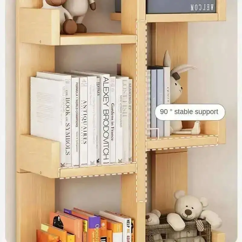 Small Shelf Bookcase Library Modern Floor-standing Tree-shaped Book Simple Light Luxury Creative Bookcases for Study for Room