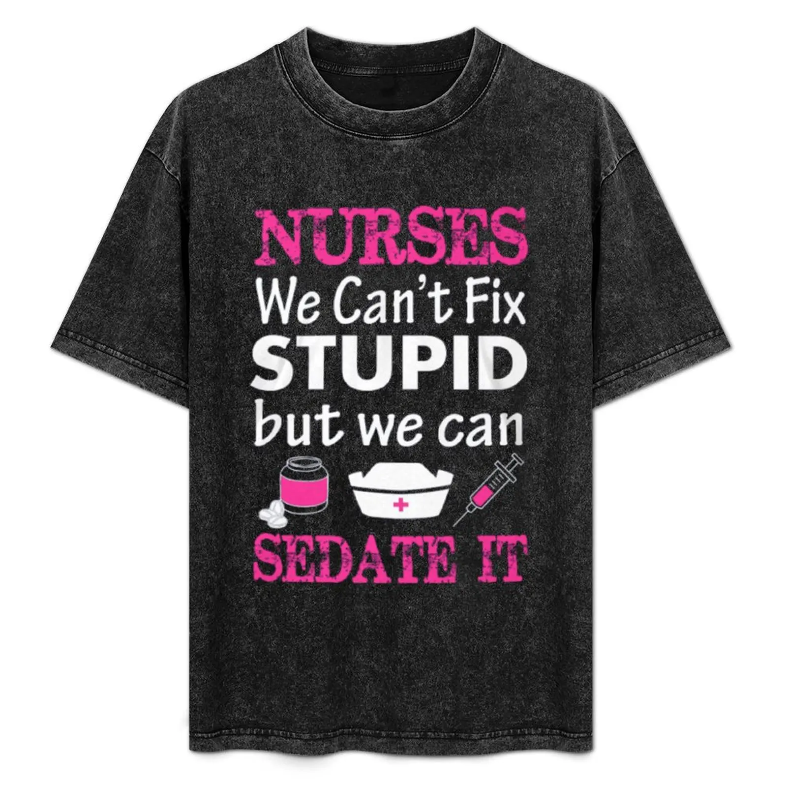 

nurse T-Shirt Casual Streetwear Short Sleeve Tee