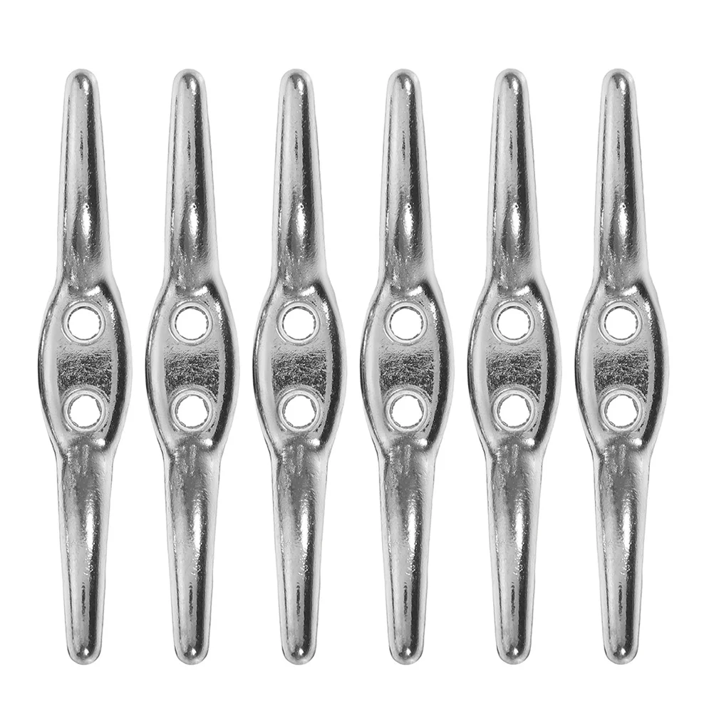 

6Pcs Metal Hooks for Blinds Vertical Roller Curtains Cord Management Stainless Steel Window Cord Cleat Sun Shade Accessories