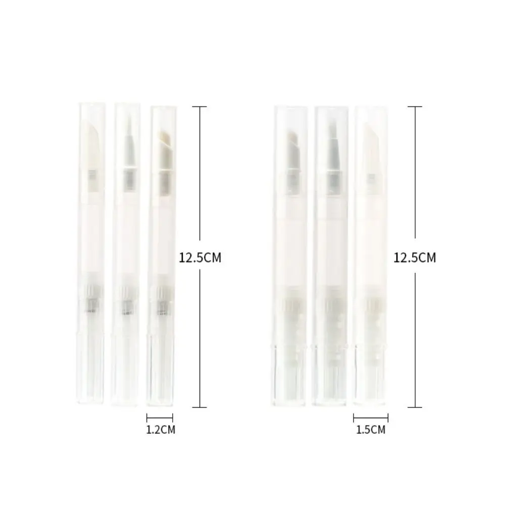 Nowy aplikator do podkładu w płynie 3/5/7 ml, obrotowy, podróżny, z oddzielną funkcją napełniania, z pędzelkiem, butelki wielokrotnego użytku, puste butelki.