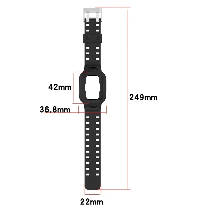 Силиконовый ремешок для Redmi watch 1 2/Xiaomi MIwatch lite 1 2/Xiaomi Redmi Watch 2 lite/Redmi Horloge 2, браслет для умных часов