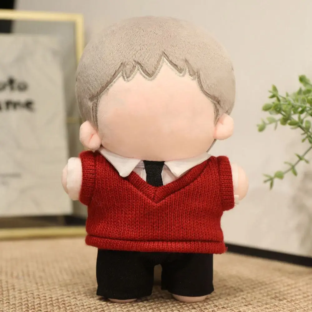 New Doll Clothes for 20cm Dolls Overalls Accessories Plush Doll\'s Clothing Sweater Stuffed Toy Dolls Outfit for Korea Idol Dolls