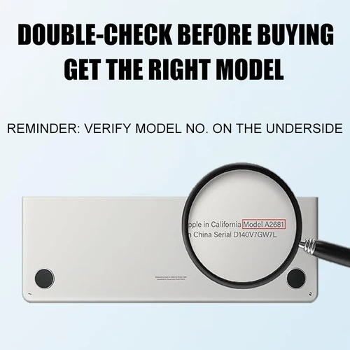 Imagen 2 del producto [Funda MacBook Air 13] TPU Soft Edge 2025 M4 funda de portátil para MacBook Air 15,3, funda Air 13,6 M4 M3 M2 para Macbook Pro 14 ''M5 2025