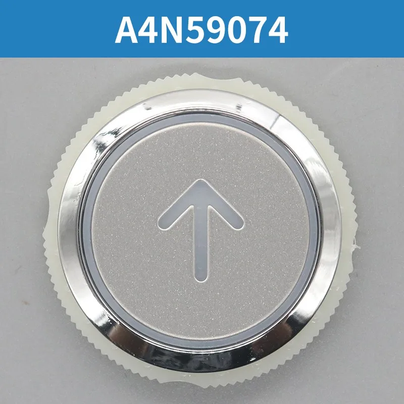 Imagem -03 - Botão de Elevador sem Braille Botões Redondos Acessórios Vermelhos Azuis e Brancos A4j59073 A4n59074 Pcs