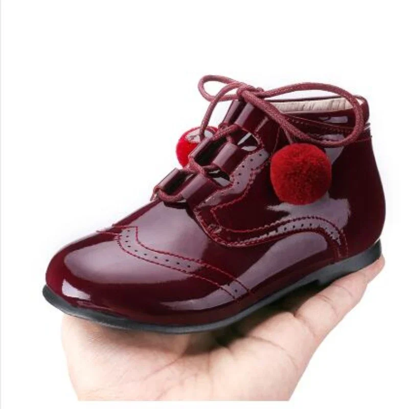 Winter Girl Shoes Baby Toddler Genuine Leather Ankle Boots 2022 Girls Autumn Children Shoes Kids for Girl Autumn Boots