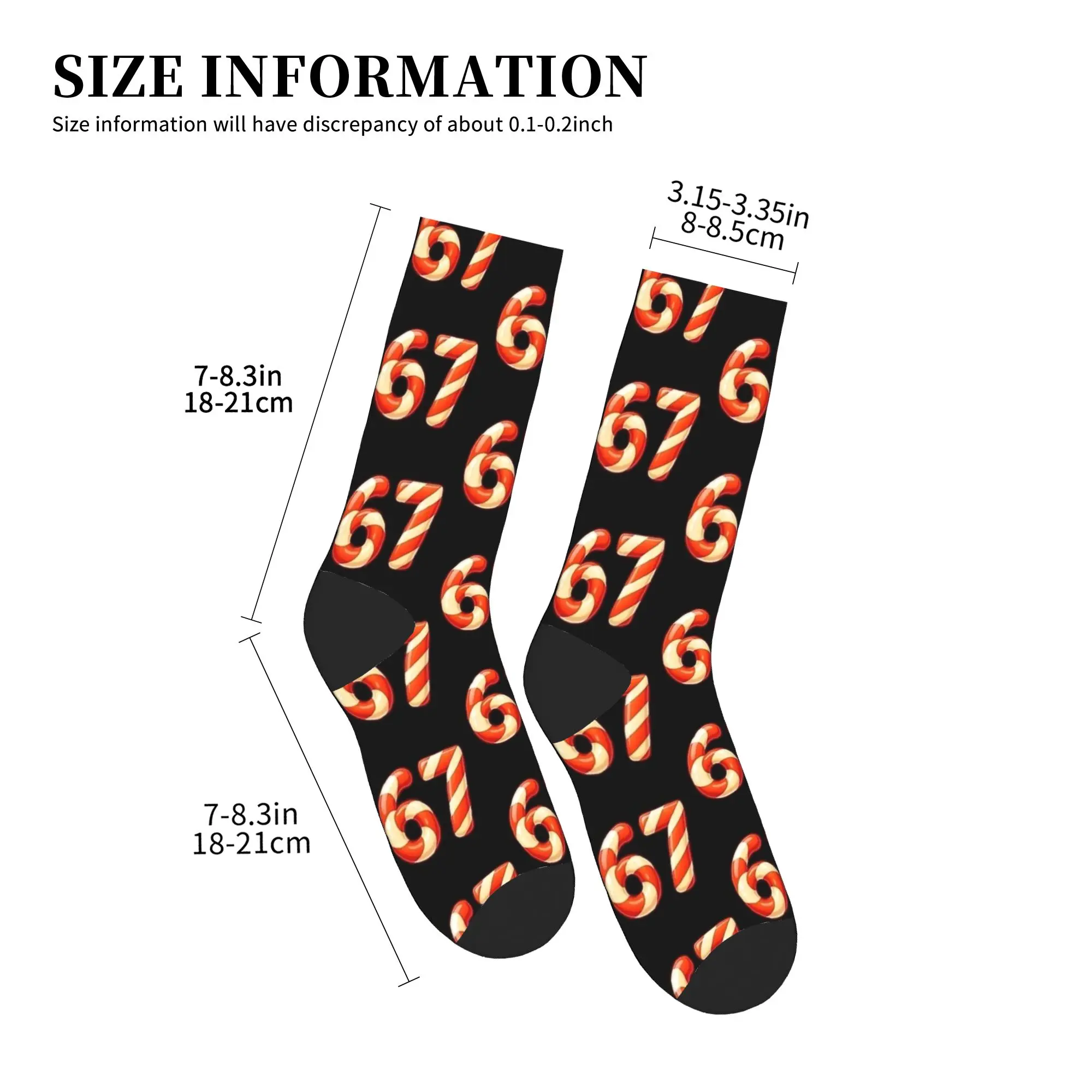 Kaos Kaki Natal Lucu Meme Skeleton Hand 67, Kaos Kaki Musim Gugur, Kaos Kaki Gothic Pria, Kaos Kaki Grafis Skateboard Anti Slip